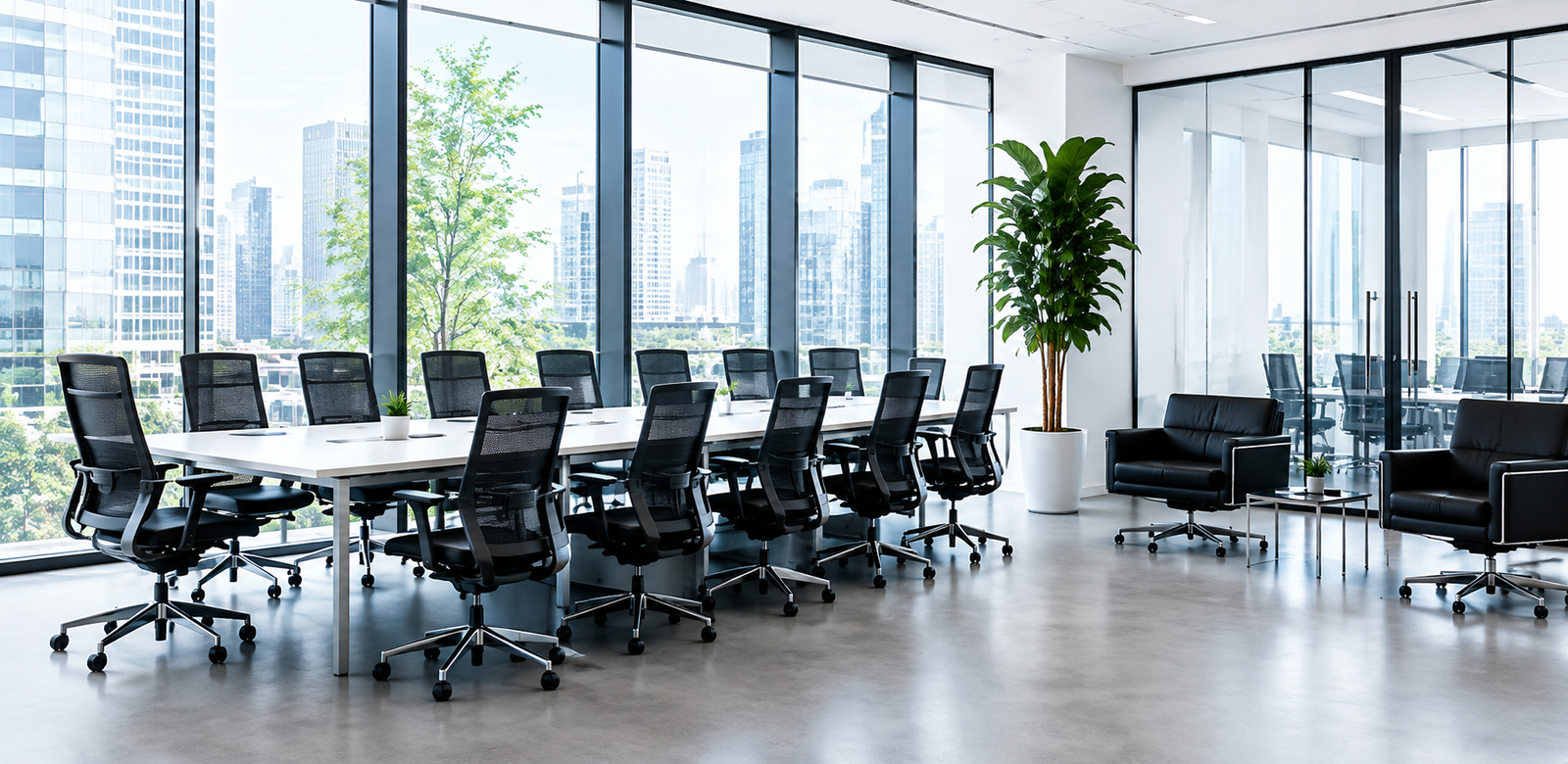 Boardroom AI security consultation